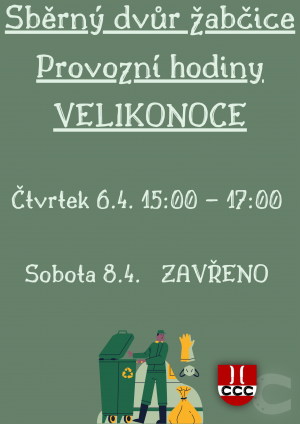 Sběrný dvůr uzavřen