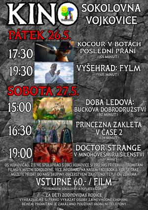 Vojkovice - kino 5/2023