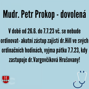 Prokop dovolená